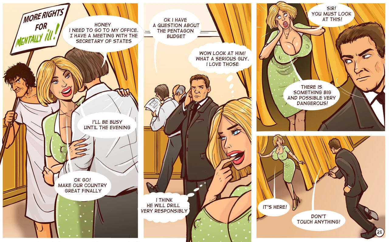 WHITE HOUSE FACEFUCK MASSACRE porn comic picture 29