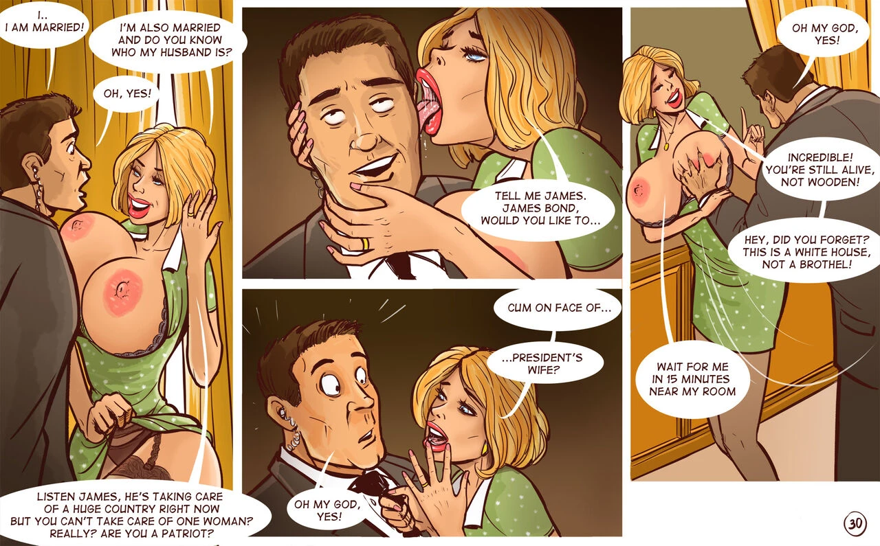 WHITE HOUSE FACEFUCK MASSACRE porn comic picture 31