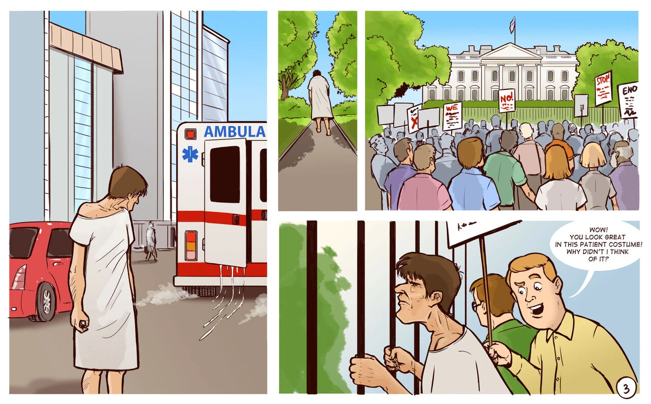 WHITE HOUSE FACEFUCK MASSACRE porn comic picture 4