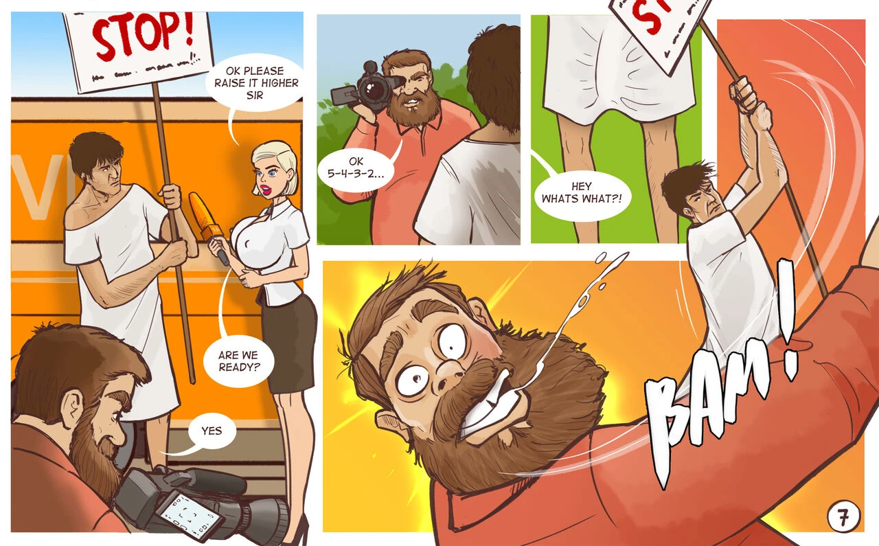 WHITE HOUSE FACEFUCK MASSACRE porn comic picture 8