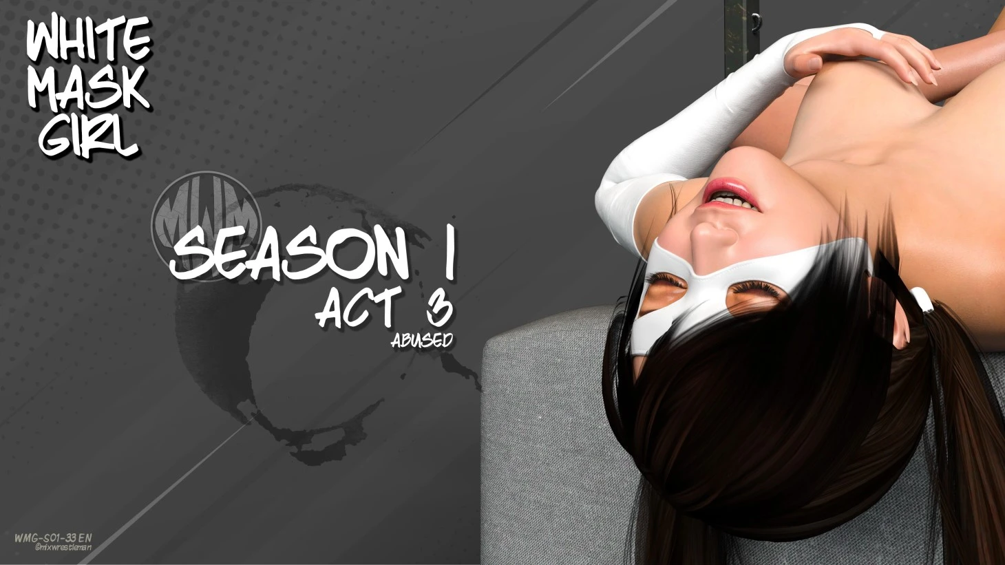 White mask girl 1-3 porn comic picture 37