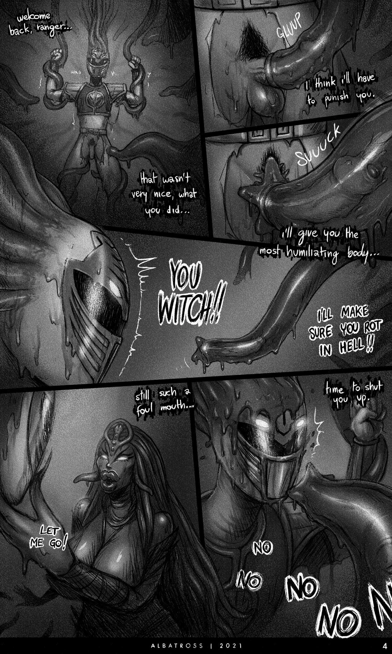 White Ranger Humiliation porn comic picture 4