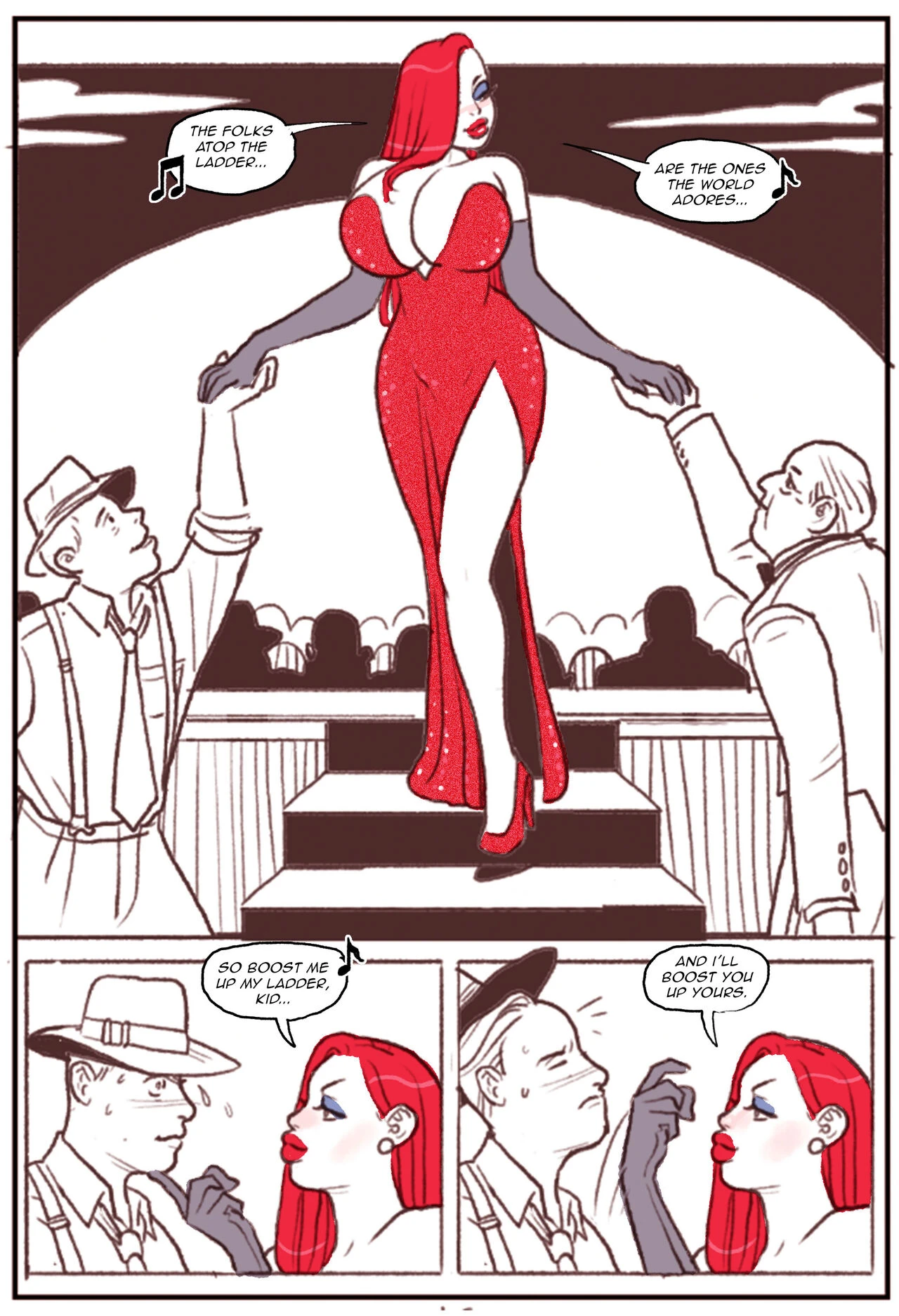 Who Fucked Jessica Rabbit porn comic picture 13