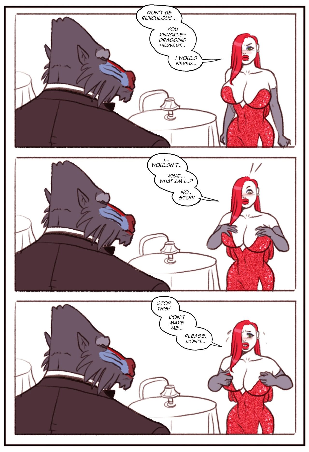 Who Fucked Jessica Rabbit porn comic picture 30