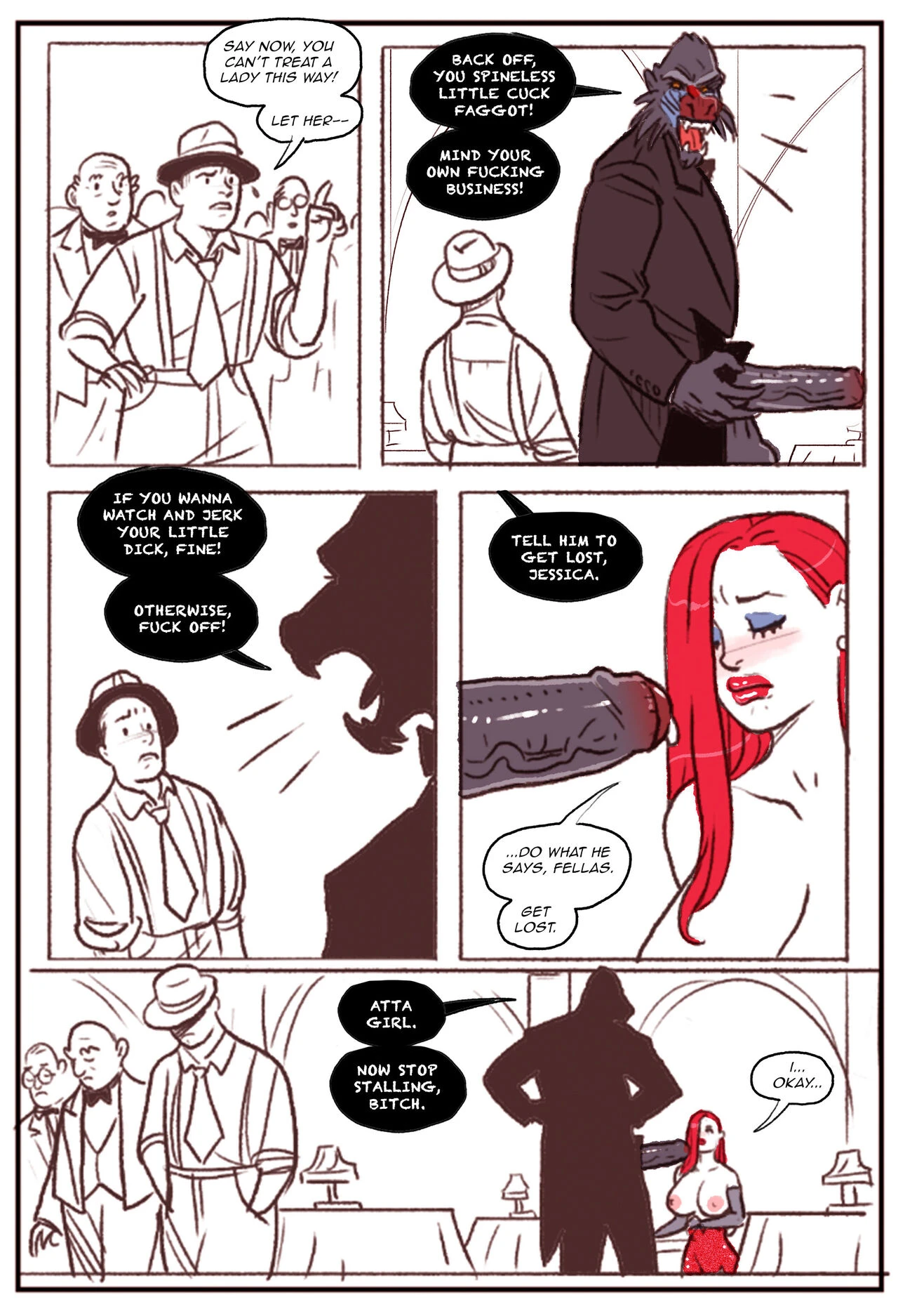 Who Fucked Jessica Rabbit porn comic picture 35