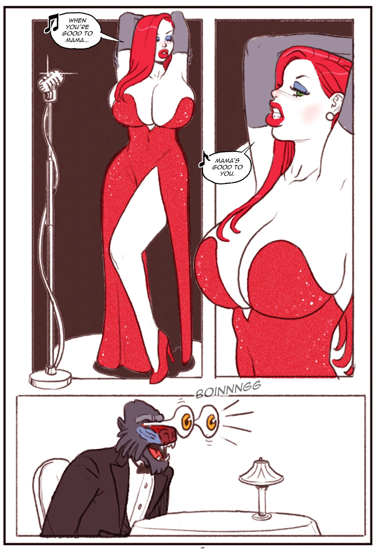Who Fucked Jessica Rabbit porn comic picture 9