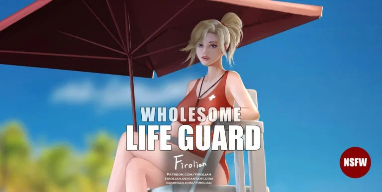 Wholesome Lifeguard porn comic picture 1