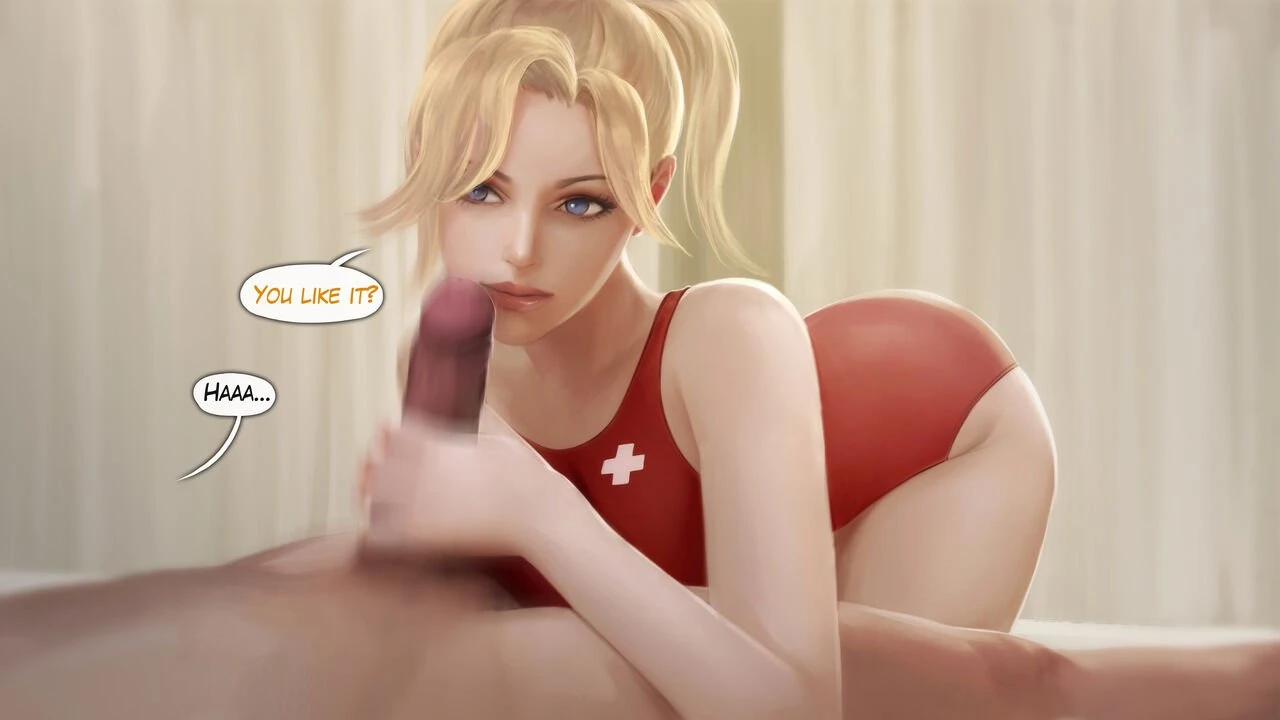 Wholesome Lifeguard porn comic picture 16