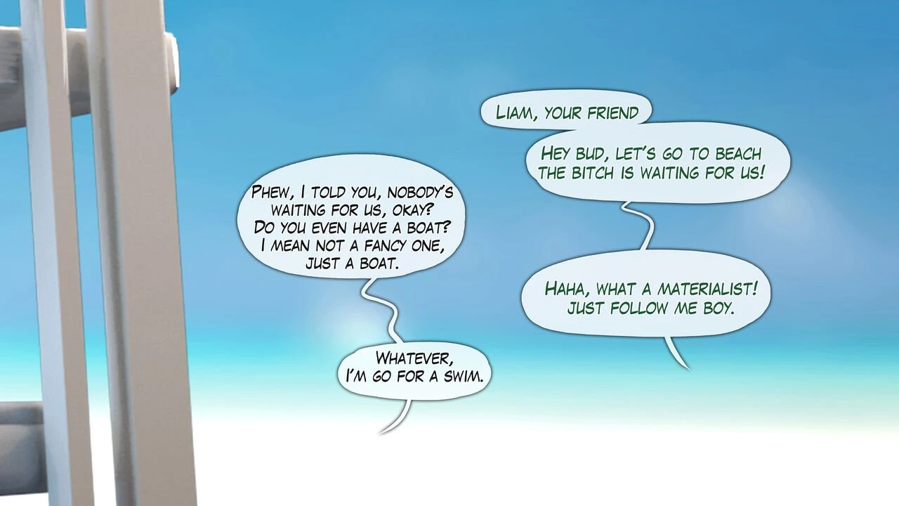 Wholesome Lifeguard porn comic picture 3