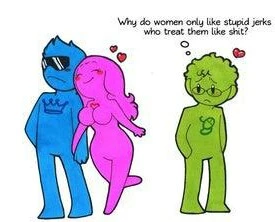 Why Do Women Only Like Jerks That Treat Them Like Shit porn comic picture 3