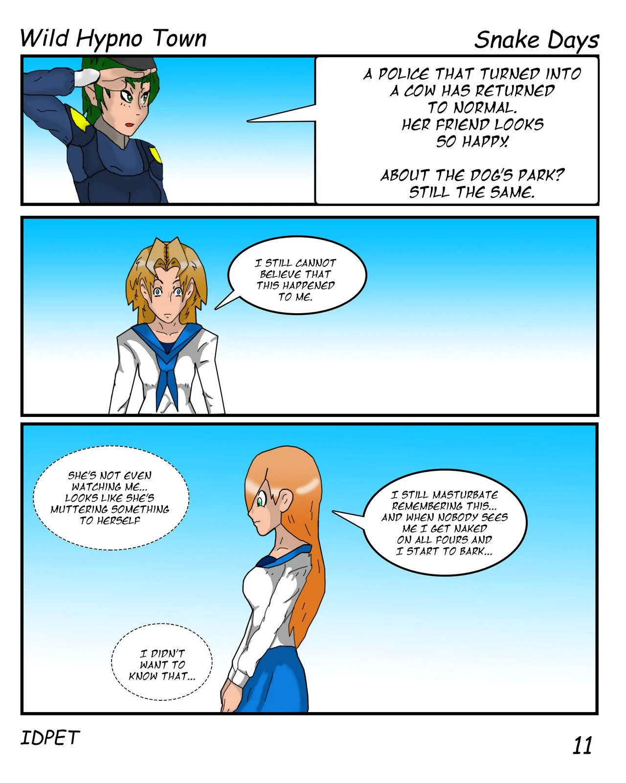 Wild Hypno Town -EP3- porn comic picture 12