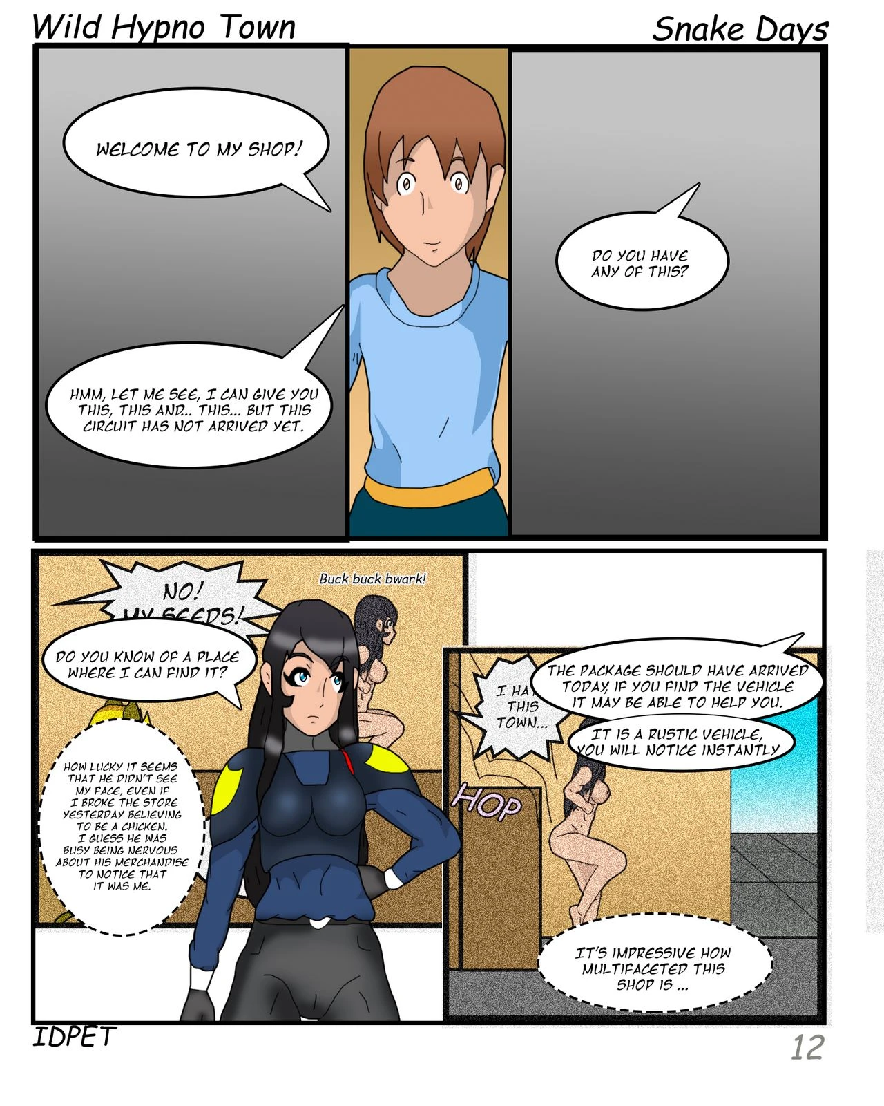 Wild Hypno Town -EP3- porn comic picture 13