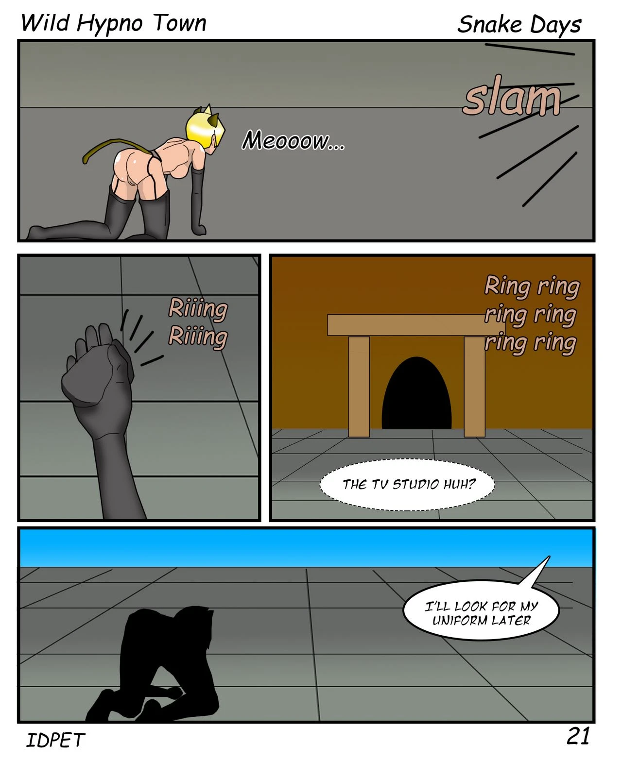 Wild Hypno Town -EP3- porn comic picture 22