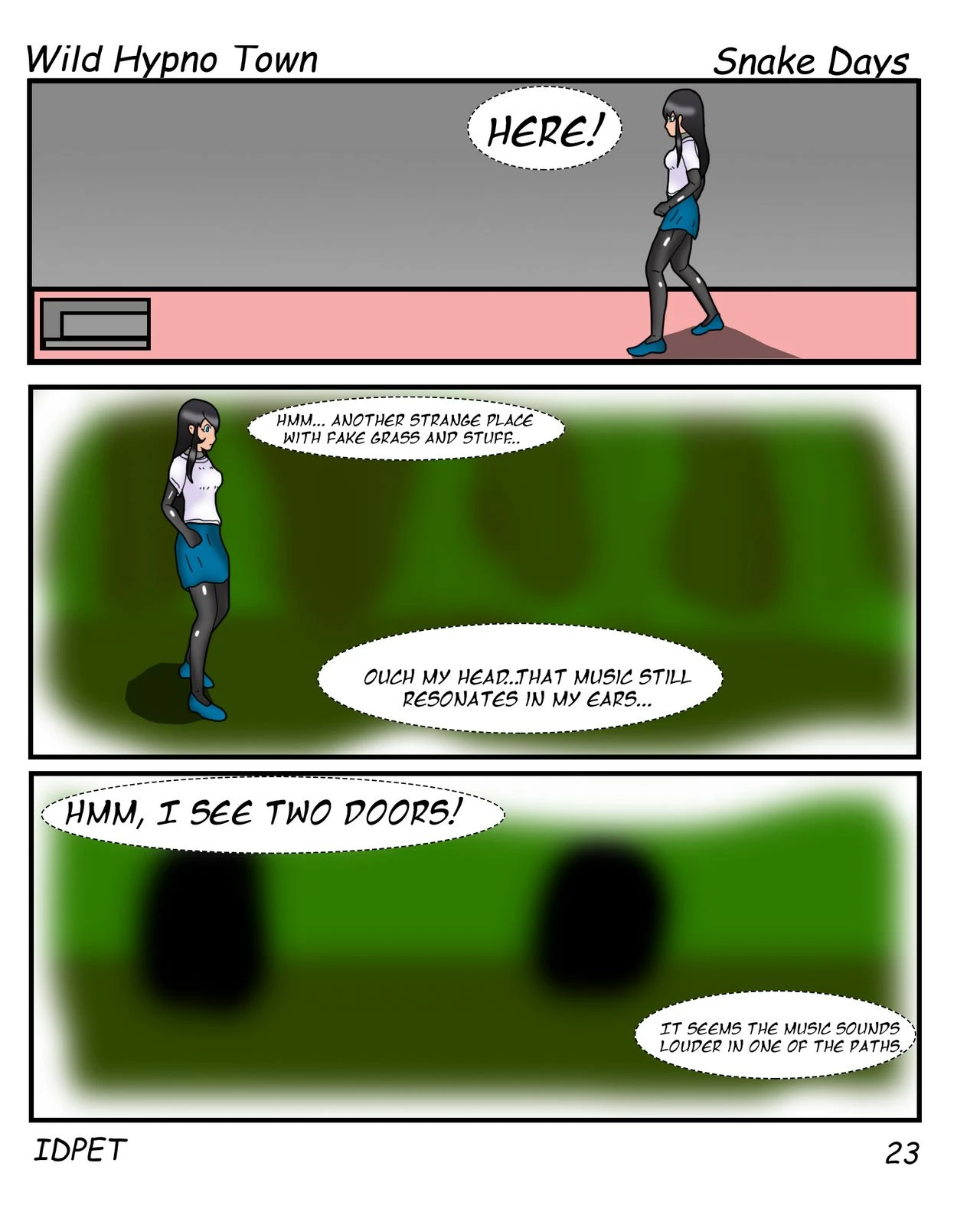 Wild Hypno Town -EP3- porn comic picture 24