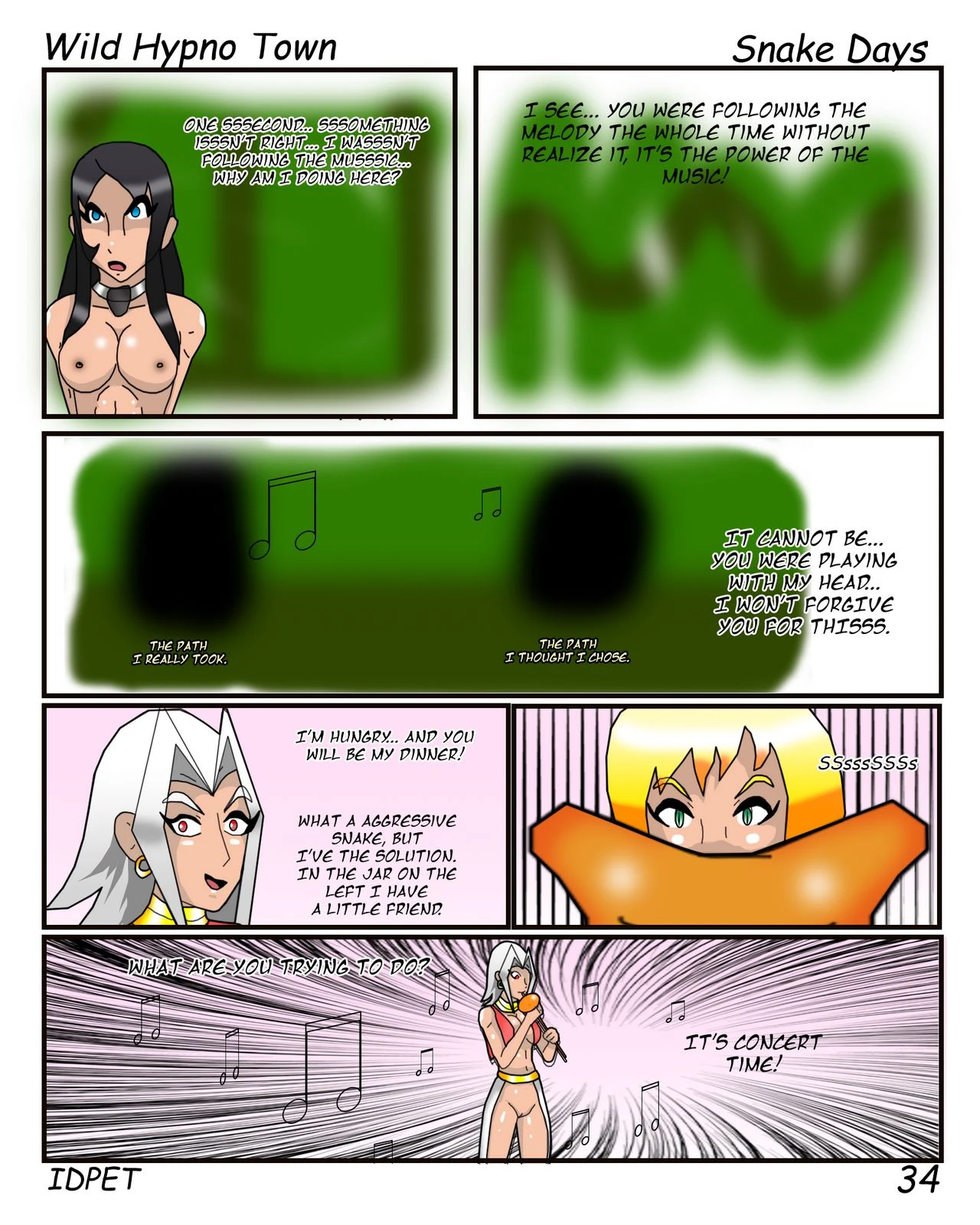 Wild Hypno Town -EP3- porn comic picture 35