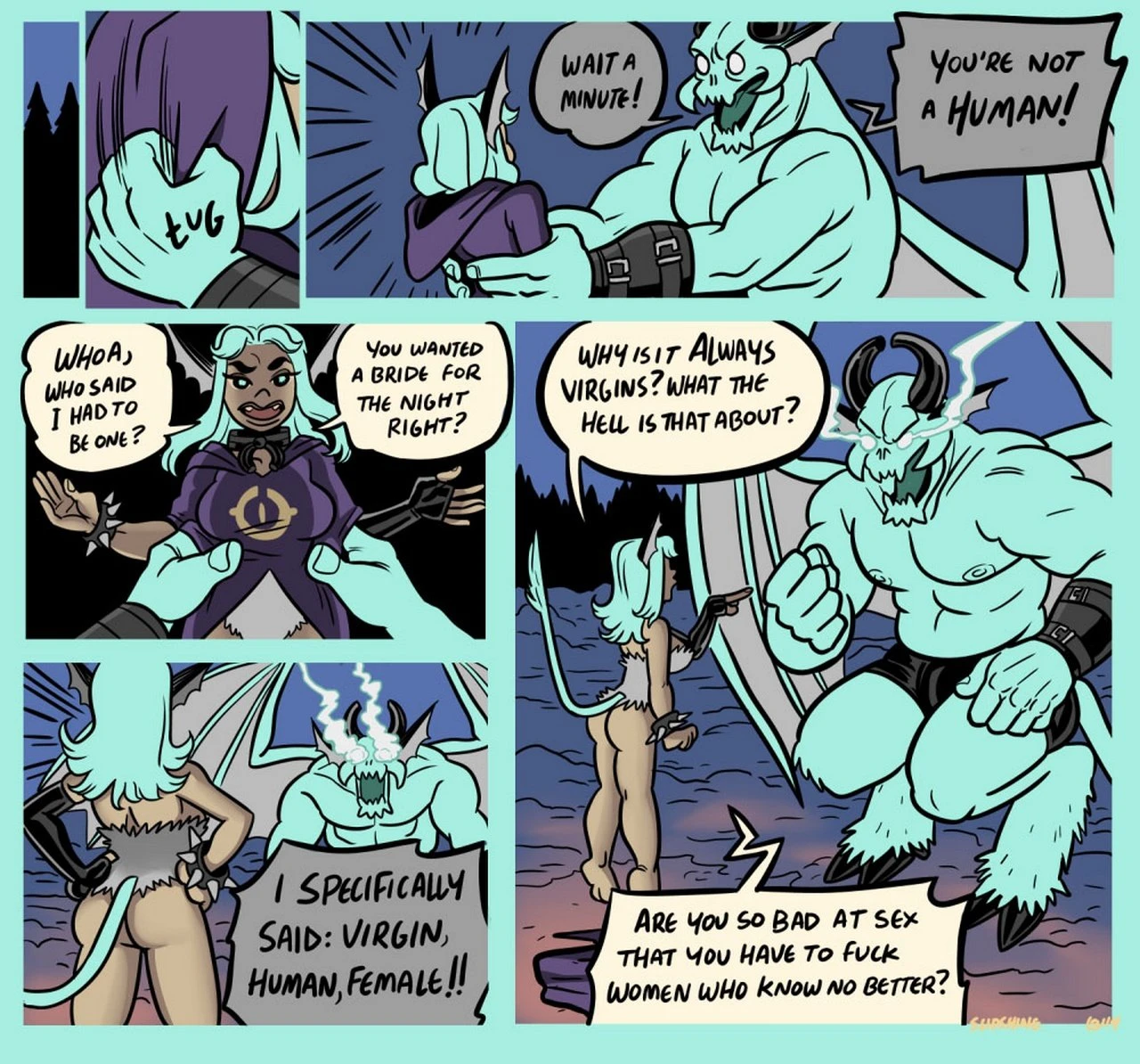 Willing Sacrifice porn comic picture 4