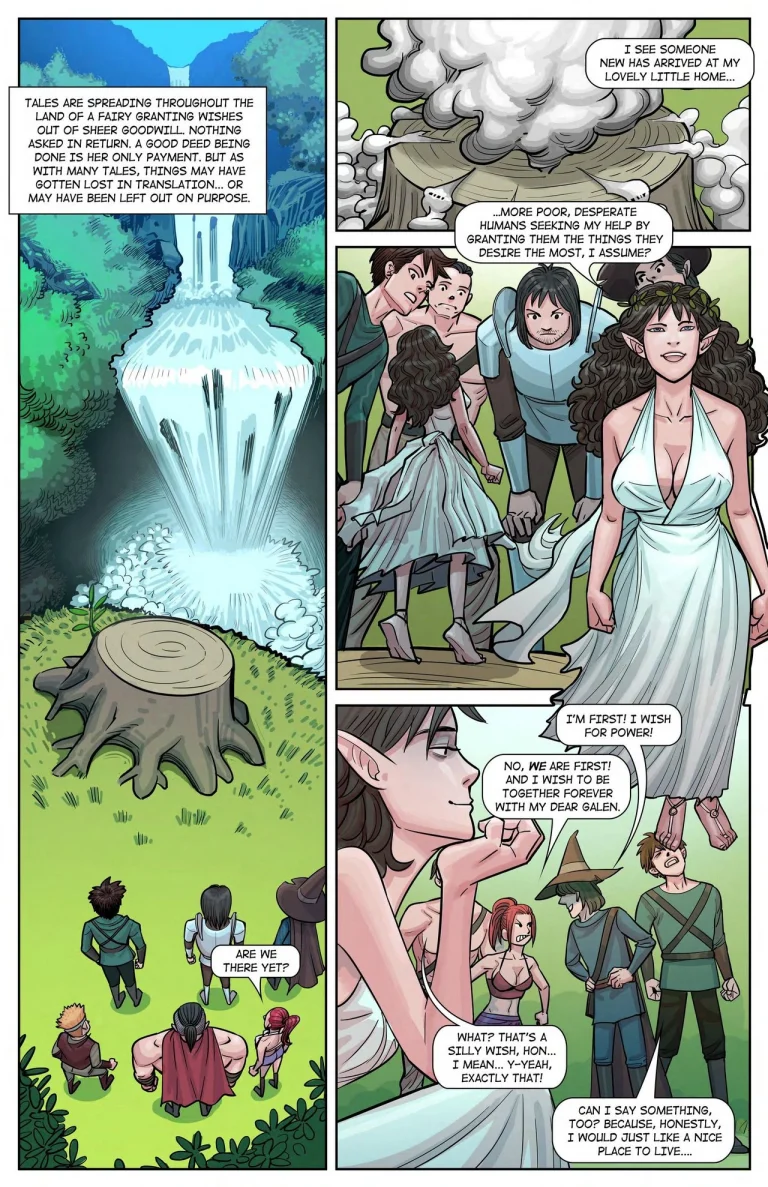 Wish porn comic picture 3