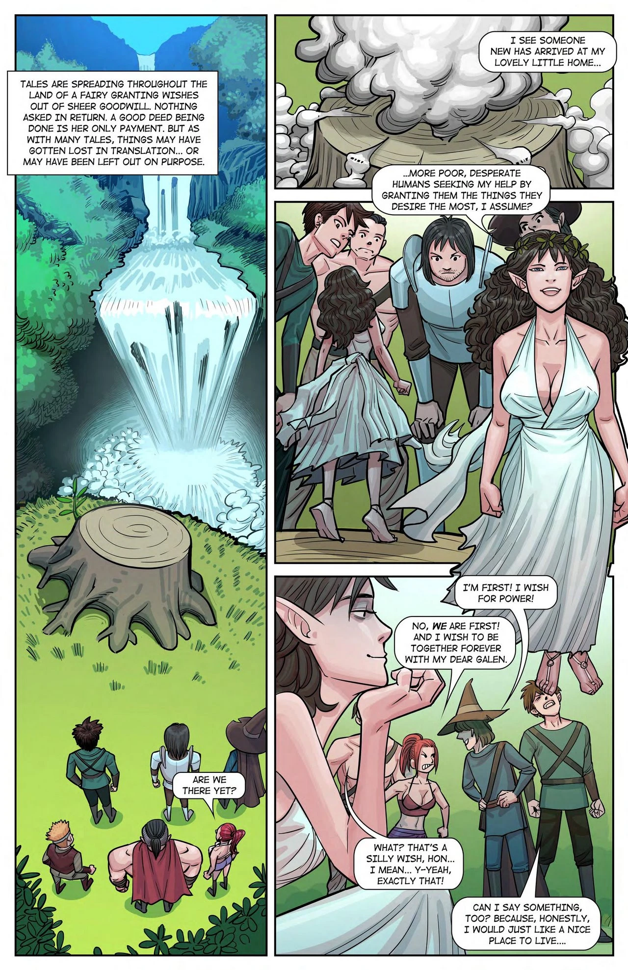 Wish porn comic picture 3