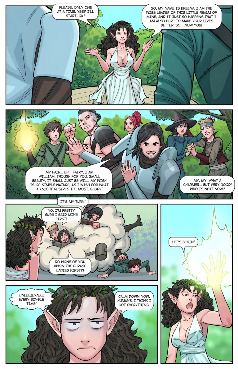 Wish porn comic picture 4
