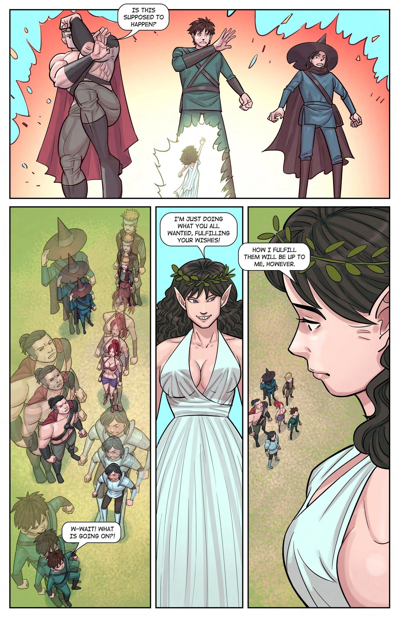 Wish porn comic picture 5