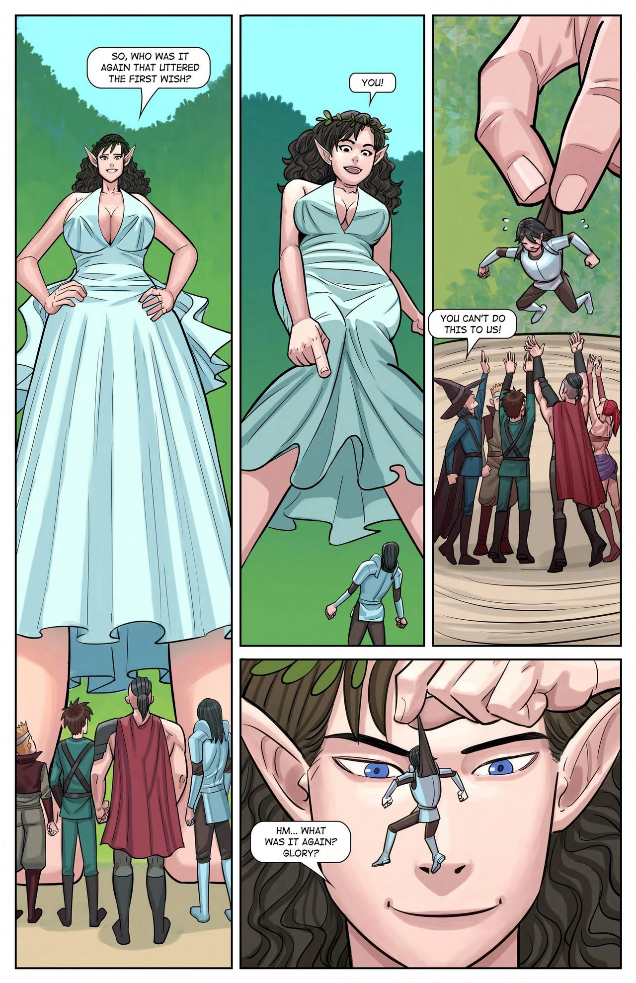 Wish porn comic picture 6