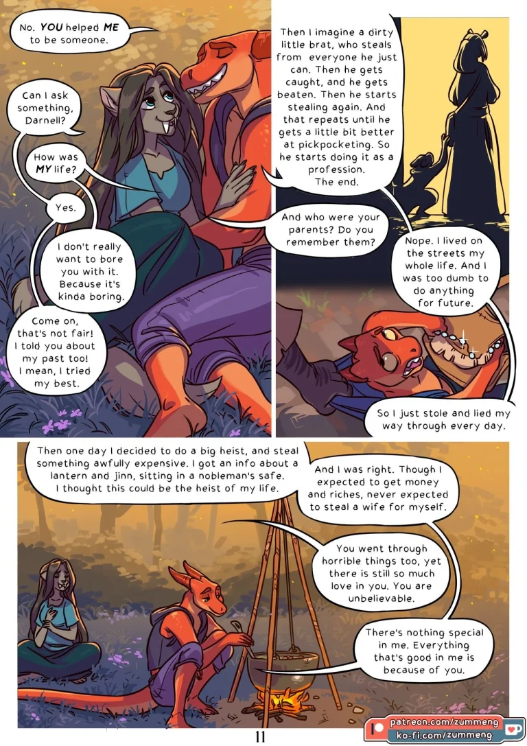 Wishes 2 porn comic picture 12
