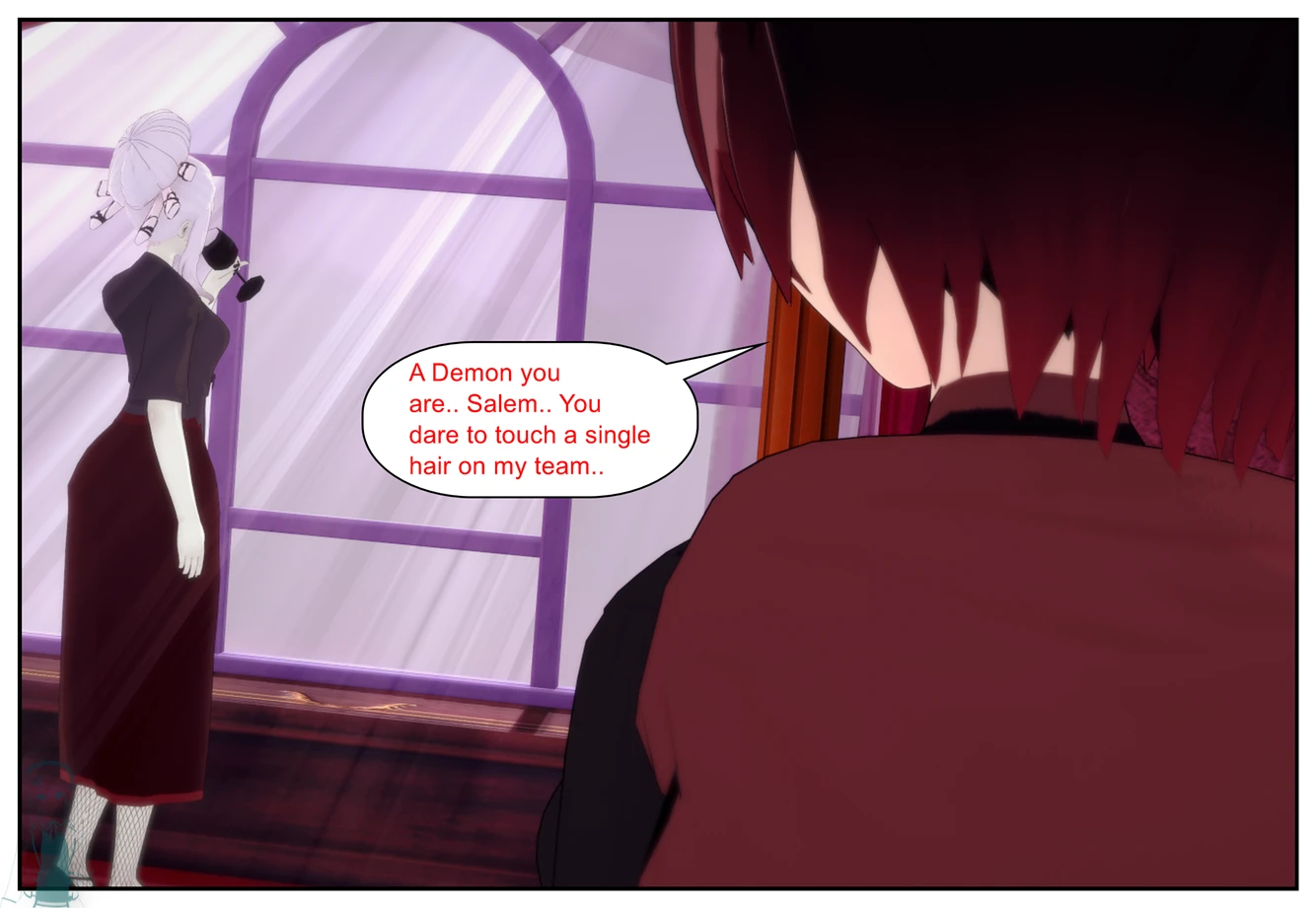 Witch and Rose porn comic picture 11