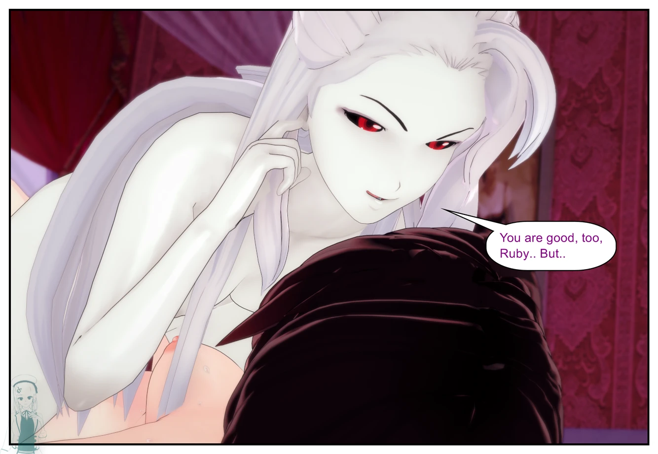 Witch and Rose porn comic picture 52