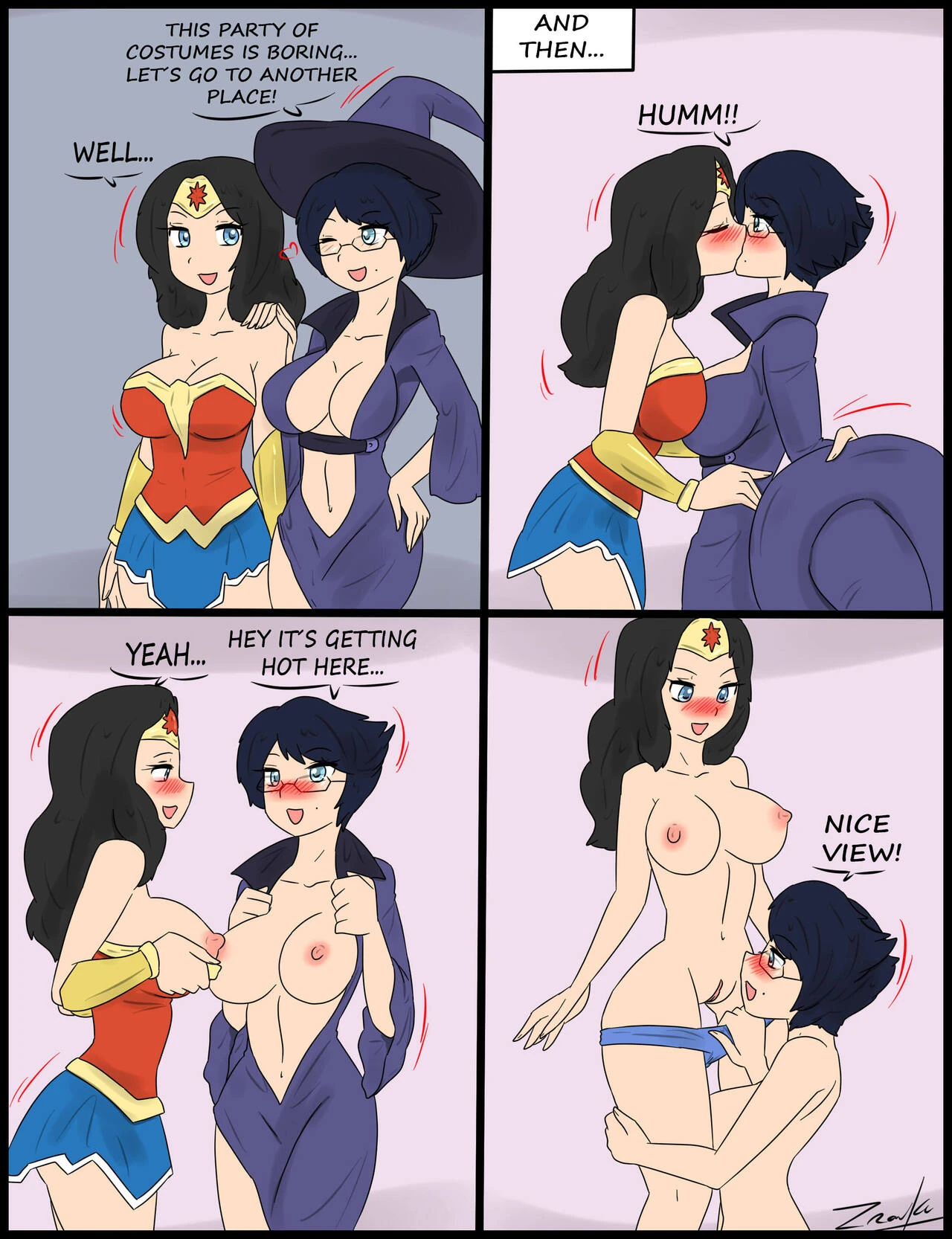 Witch Fun porn comic picture 1