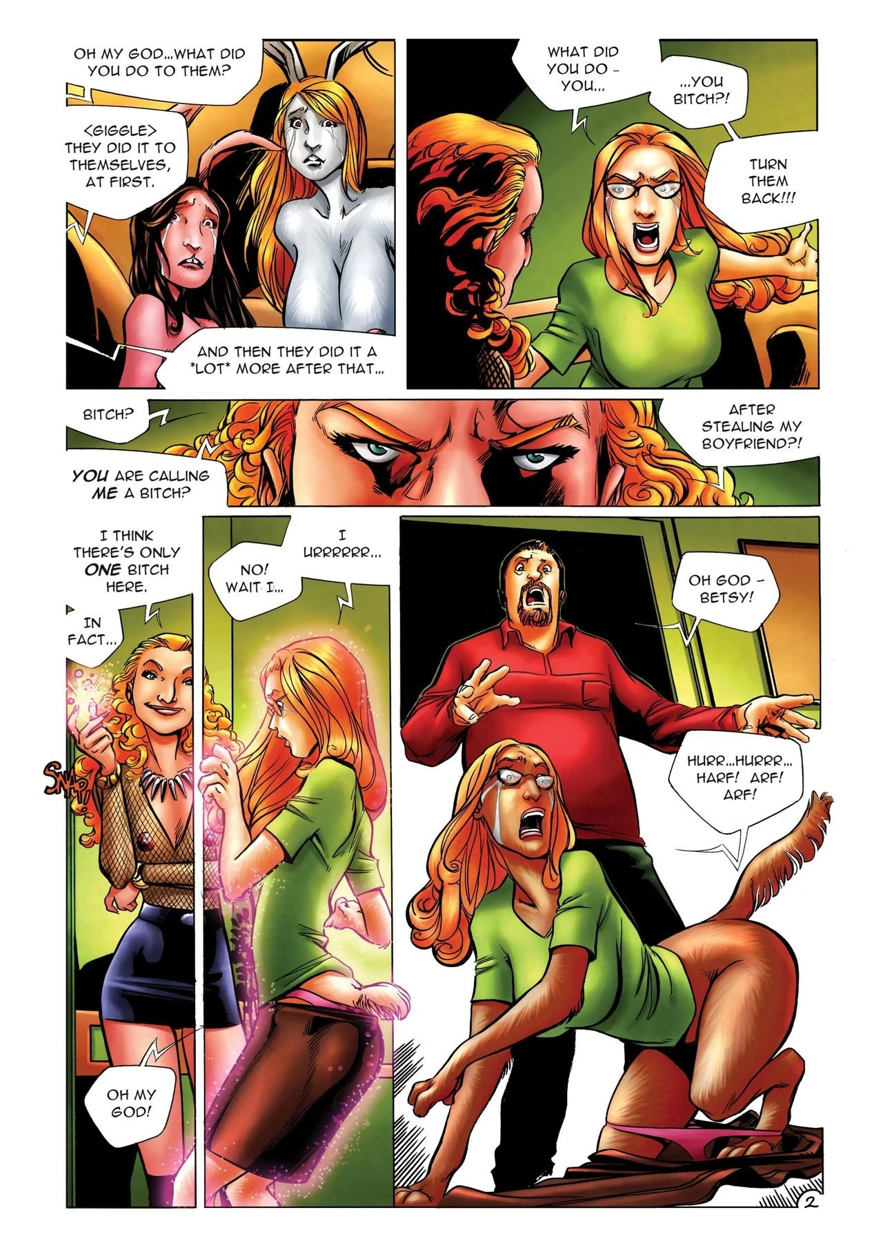 Witch Warning porn comic picture 10