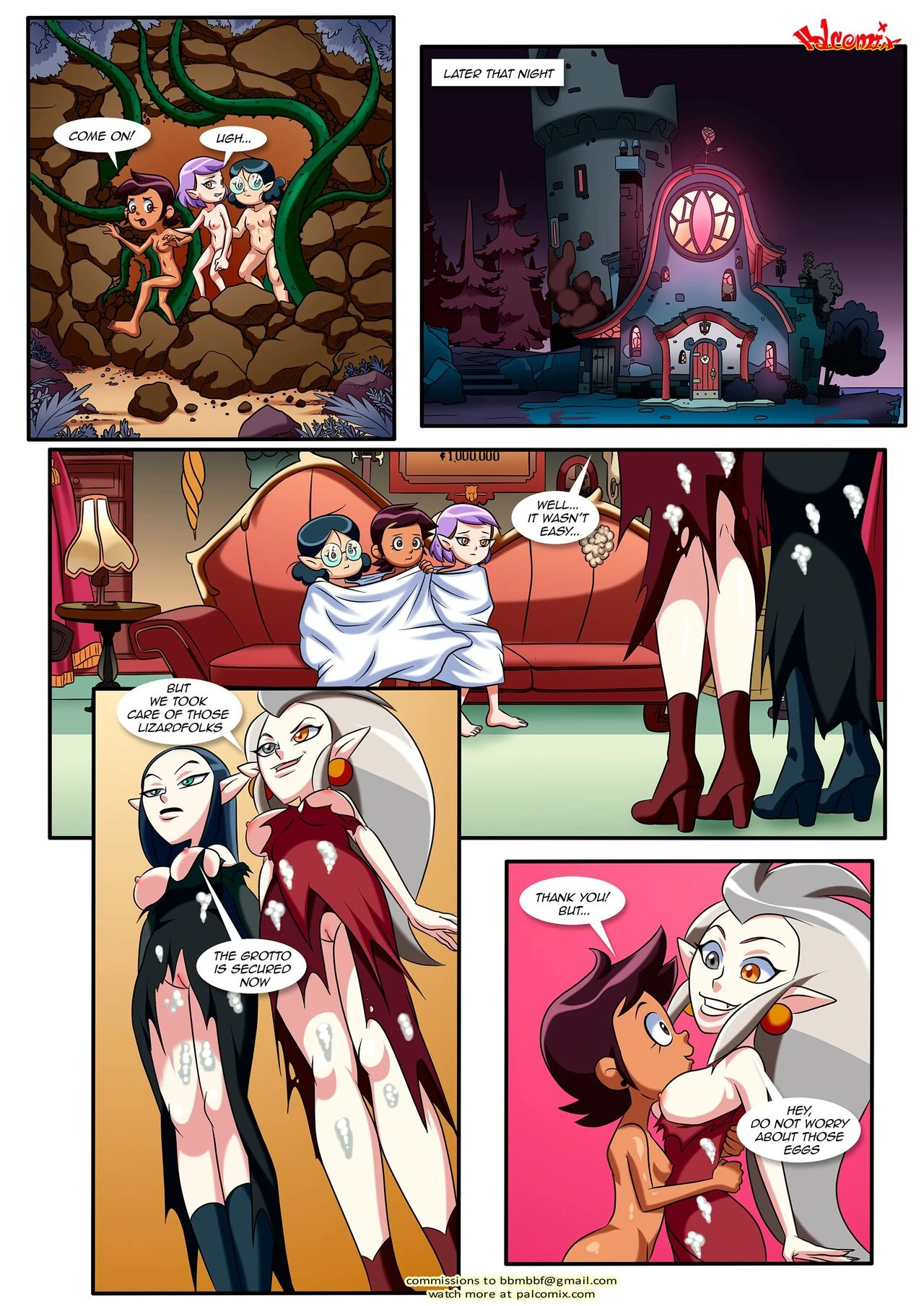 Witch's Grotto porn comic picture 19