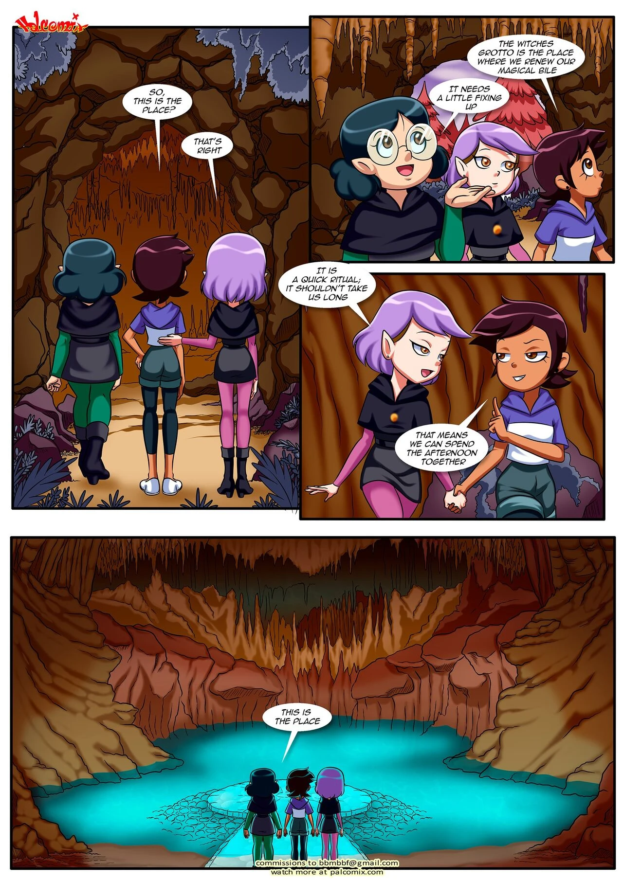 Witch's Grotto porn comic picture 2