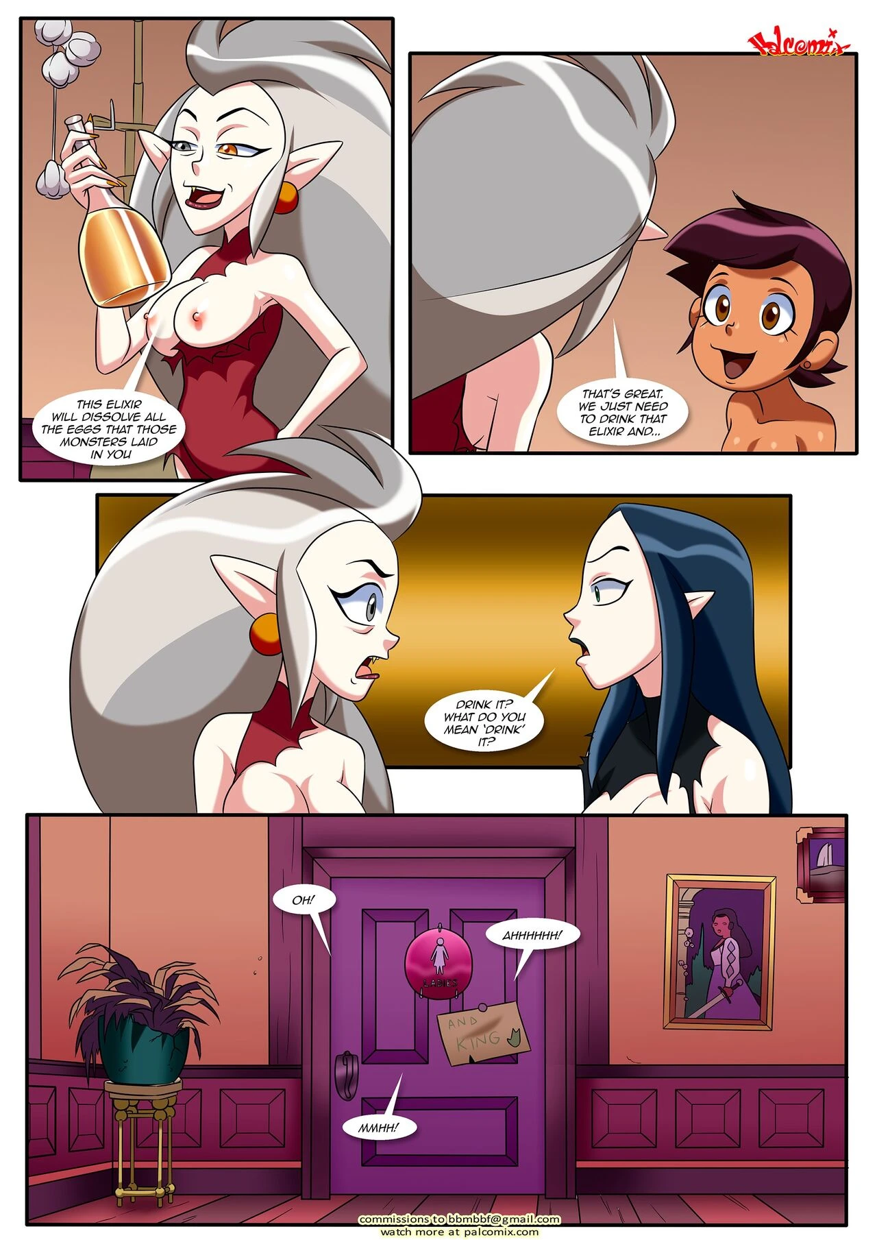 Witch's Grotto porn comic picture 20