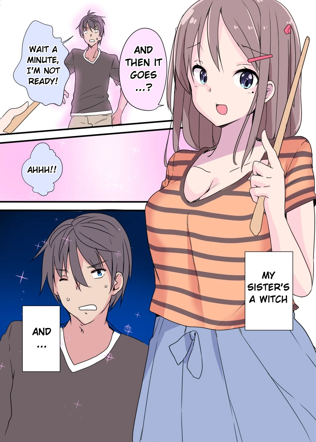 Witch's Sister porn comic picture 1