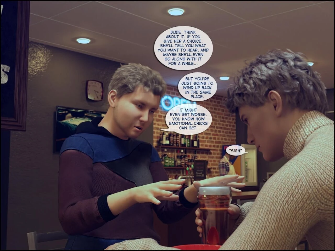 Witchy Ex Girlfriend porn comic picture 22