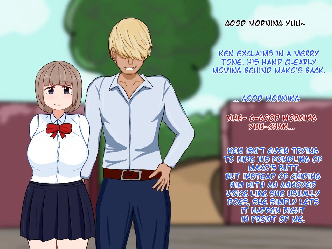 With my Permission, my Childhood Friend's Body was Claimed by Another Man porn comic picture 15