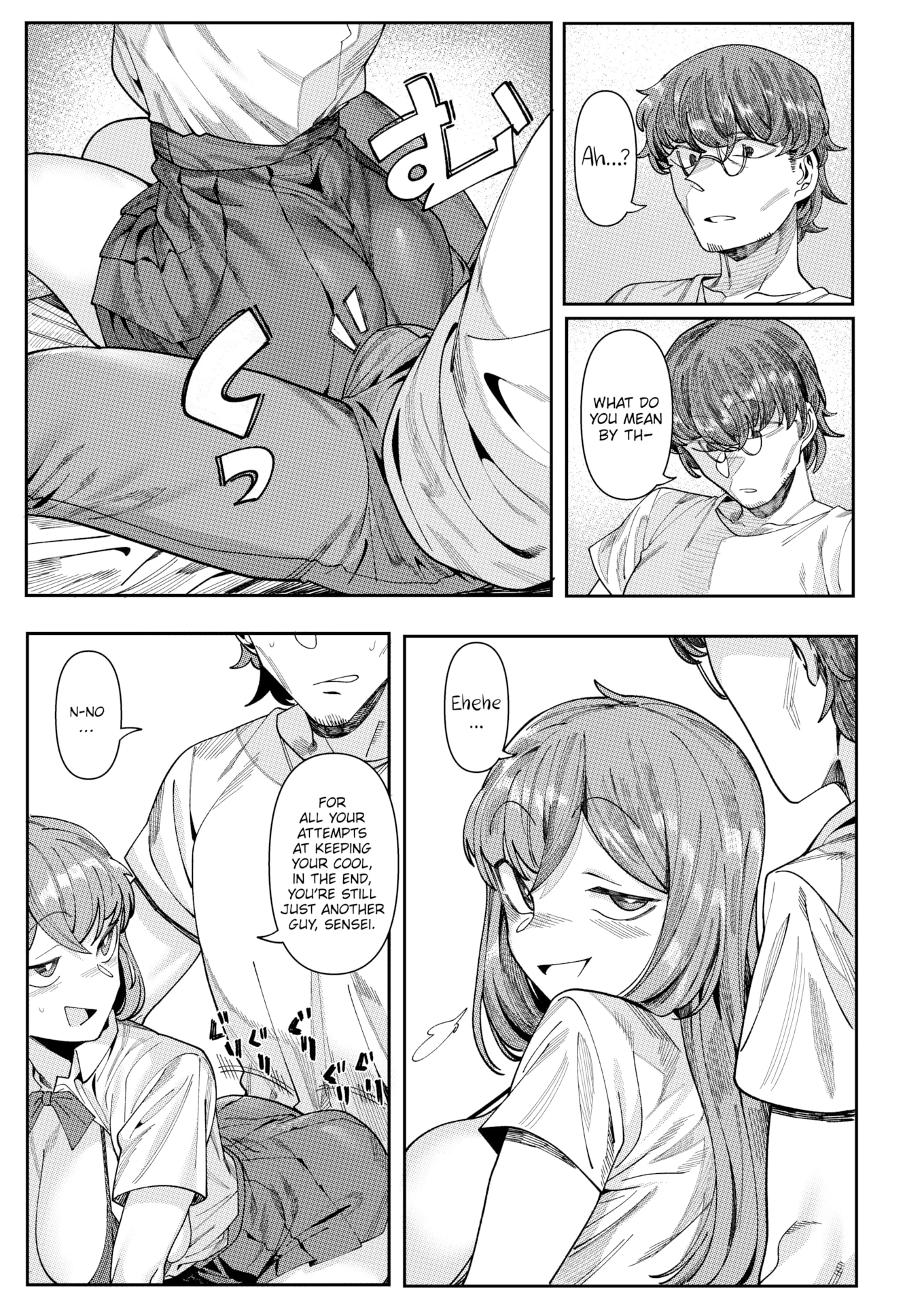 With Sensei... porn comic picture 13