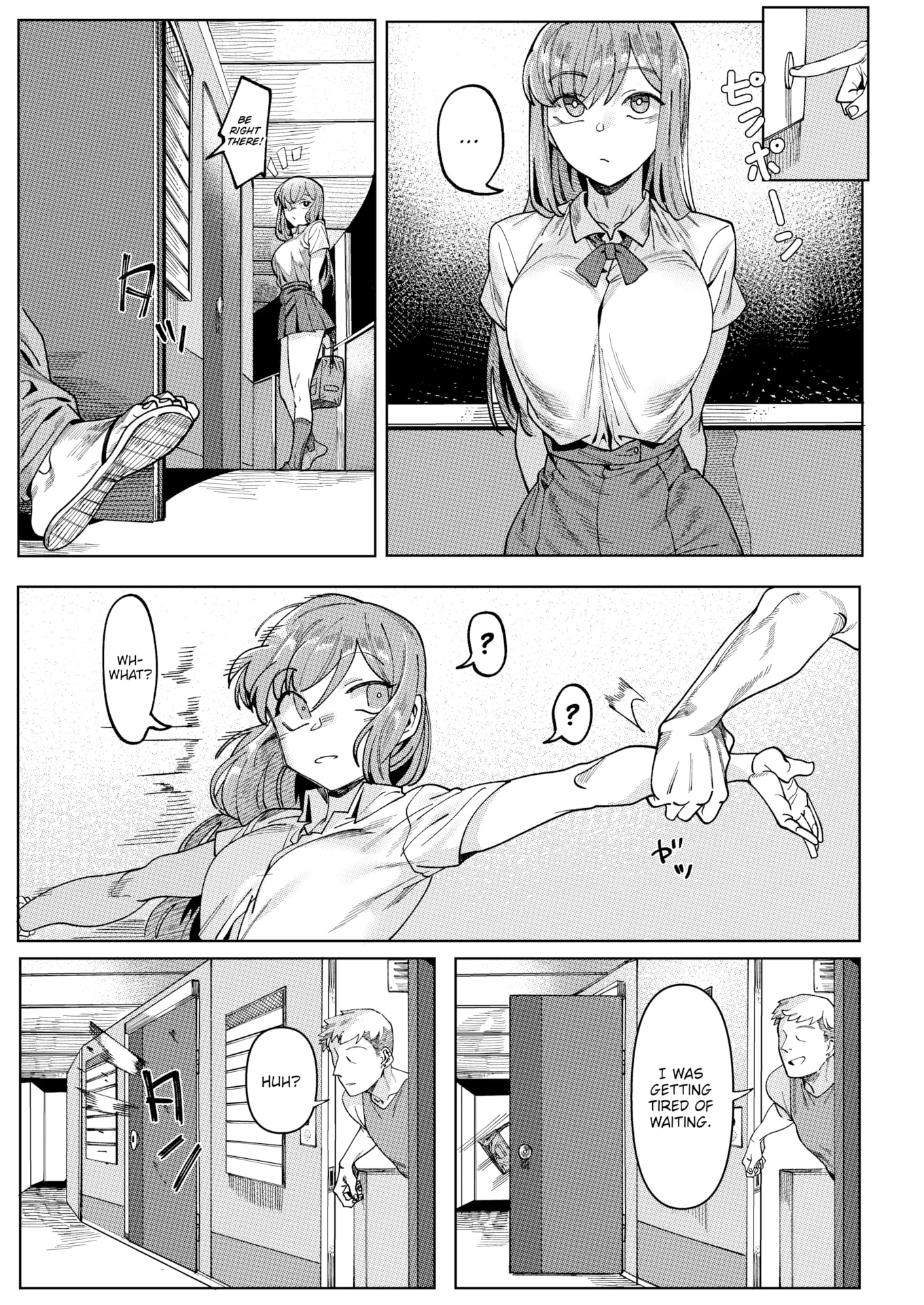 With Sensei... porn comic picture 3