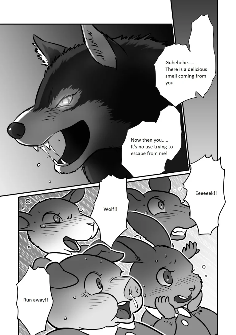 Wolf Teacher & Tiger Daddy porn comic picture 2