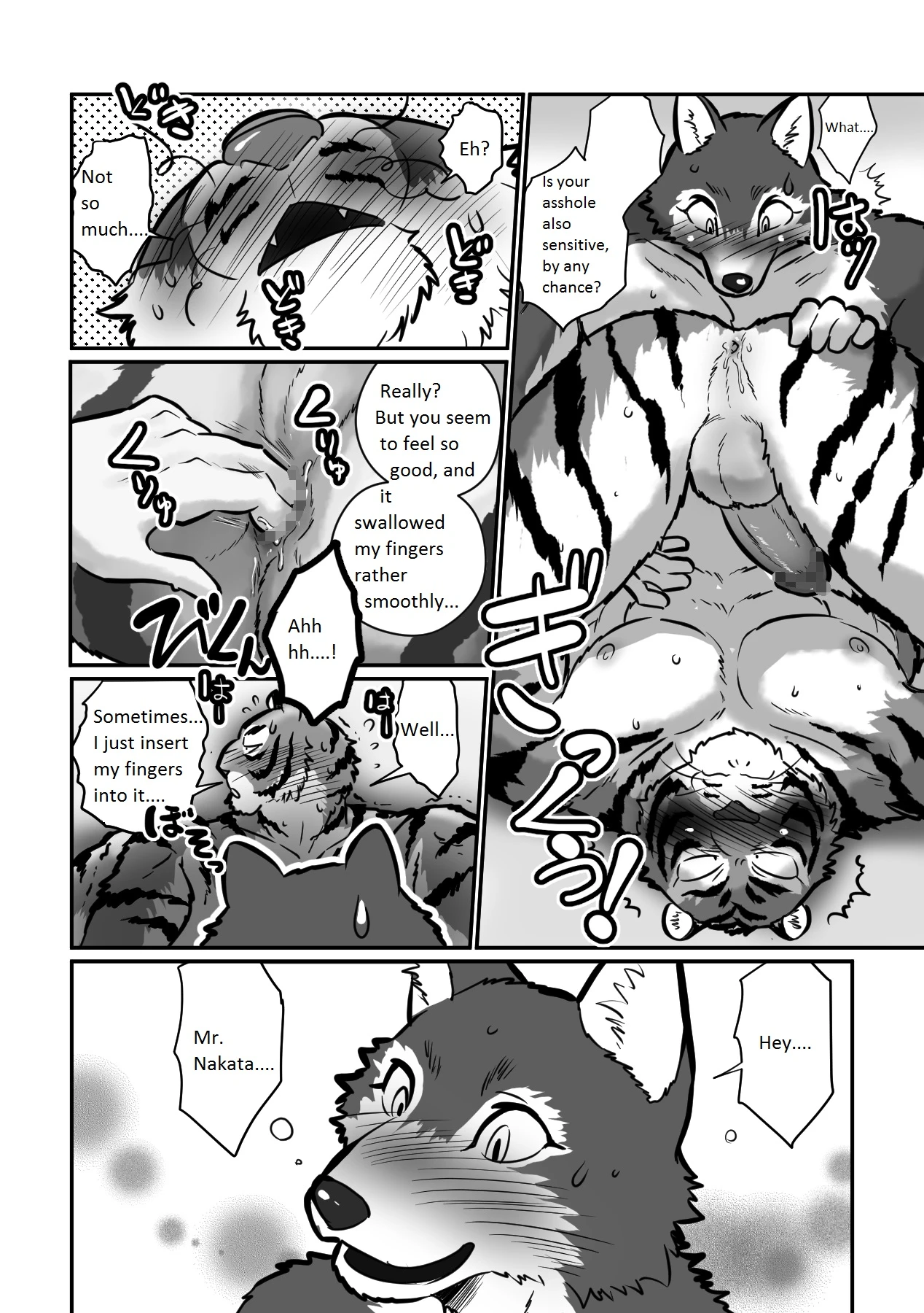 Wolf Teacher & Tiger Daddy porn comic picture 20