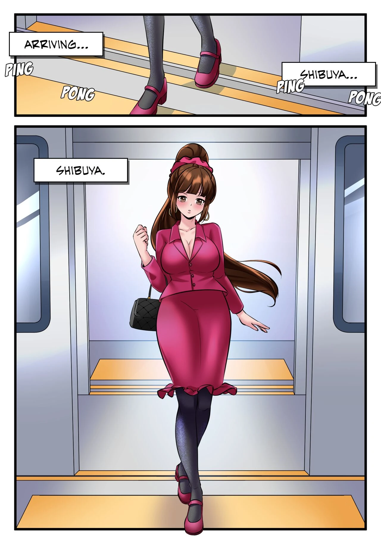 Women's Only Train porn comic picture 21