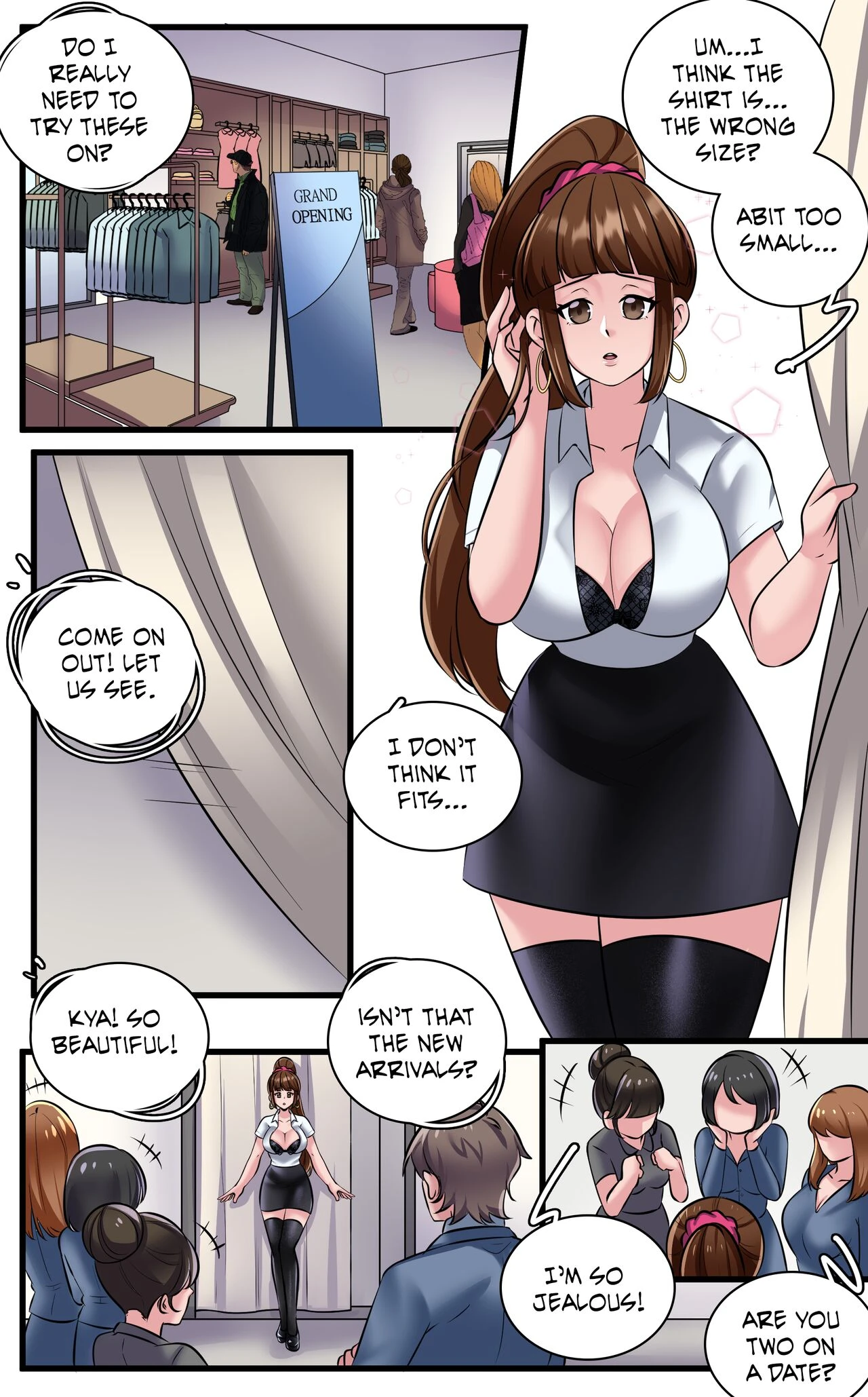 Women's Only Train porn comic picture 26