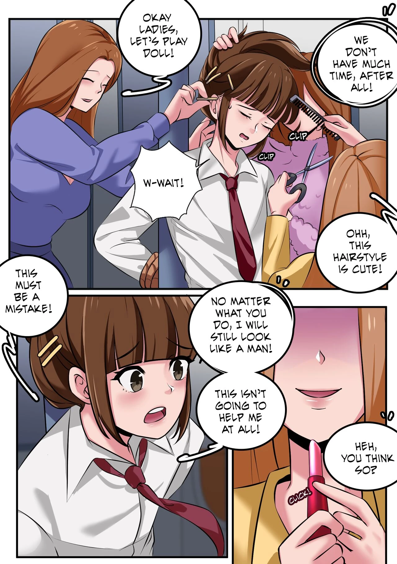 Women's Only Train porn comic picture 5