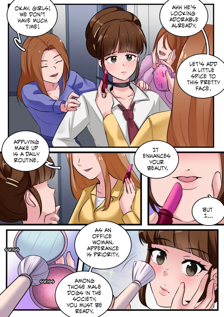 Women's Only Train porn comic picture 6