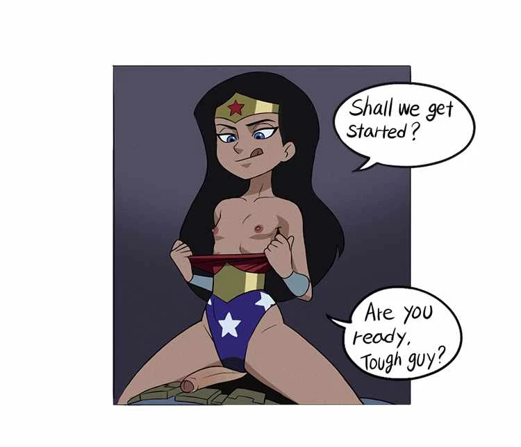 Wonder-Bat 1-Off porn comic picture 2