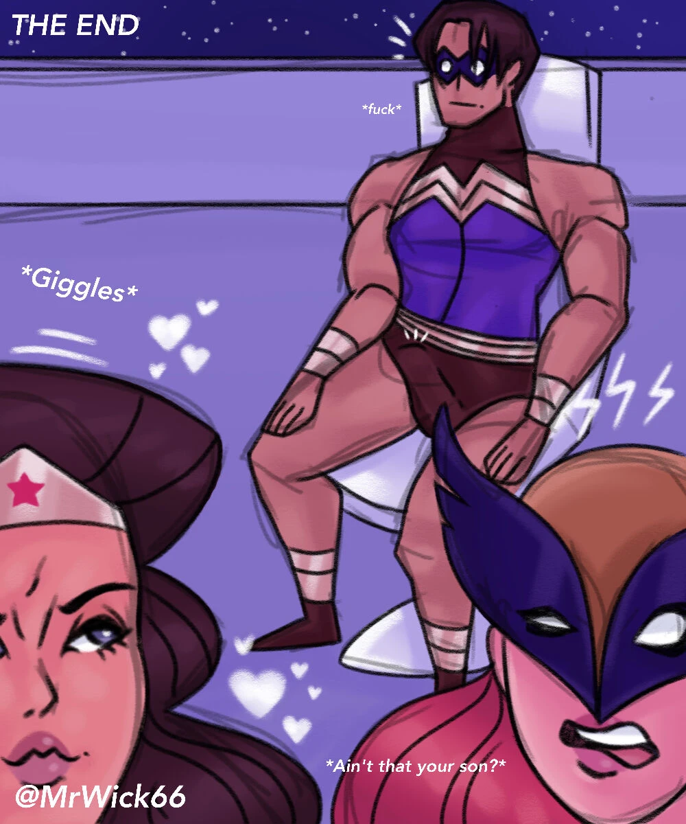 Wonder Milf: Caught Red-Handed porn comic picture 40