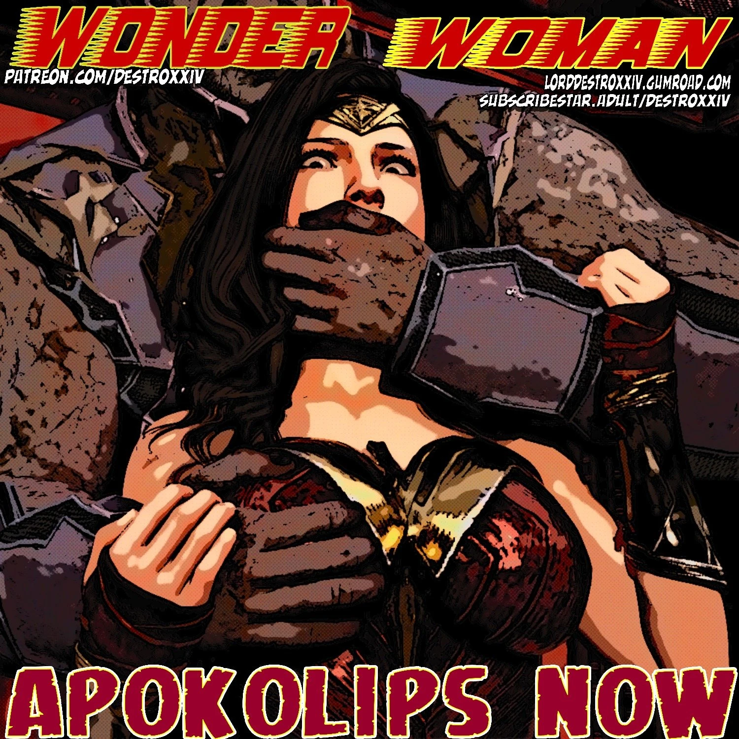 Wonder Woman Apokolips now porn comic picture 1