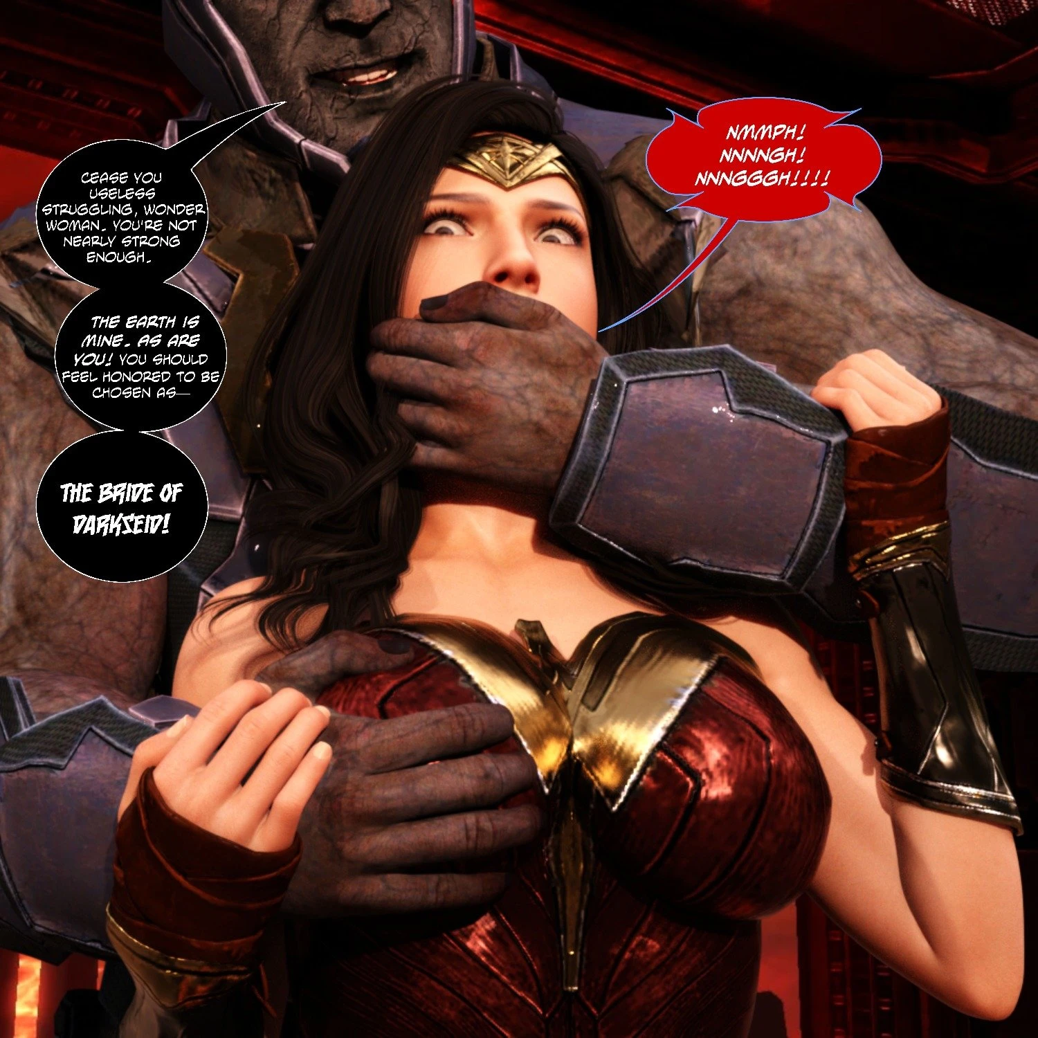 Wonder Woman Apokolips now porn comic picture 14