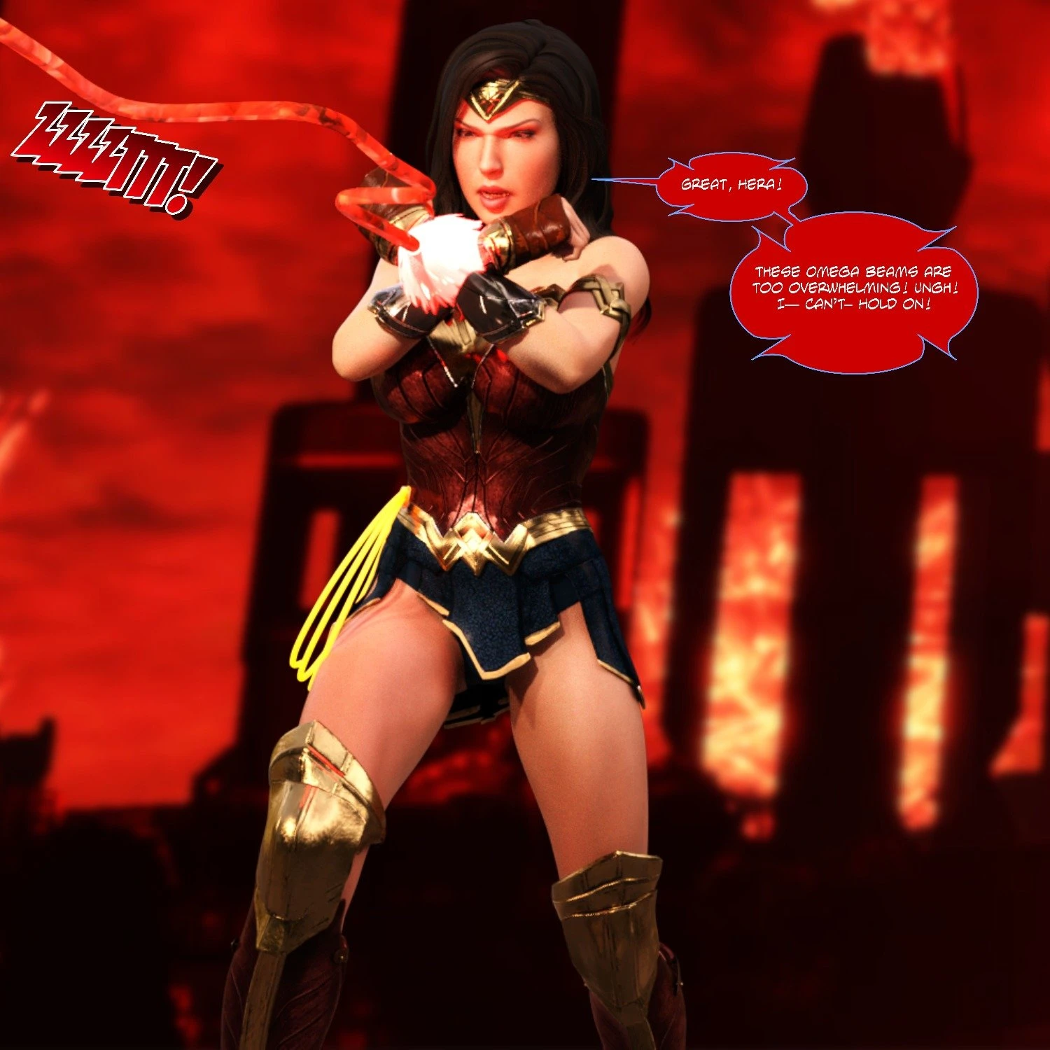 Wonder Woman Apokolips now porn comic picture 8