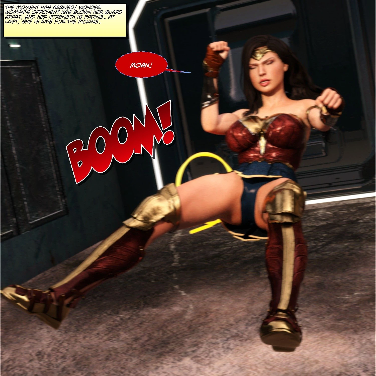 Wonder Woman Apokolips now porn comic picture 9